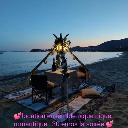 Le Demeure De Poulpican Chambre La Grotte Jacuzzi Charme Romantique Terrasse Privee 300m Plage Et Restaurants Valmer - Golfe Saint Tropez